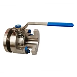 forged steel flanged floating ball valve