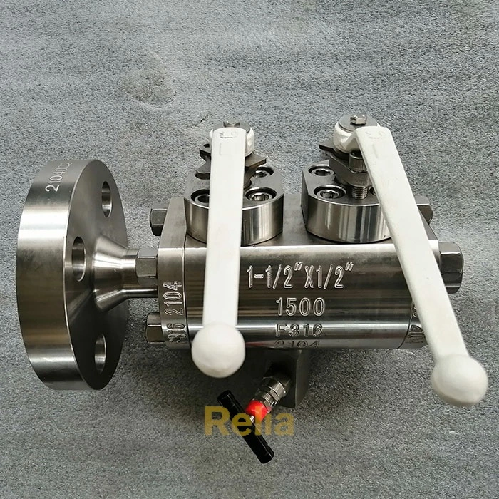 twin ball dbb floating ball valve