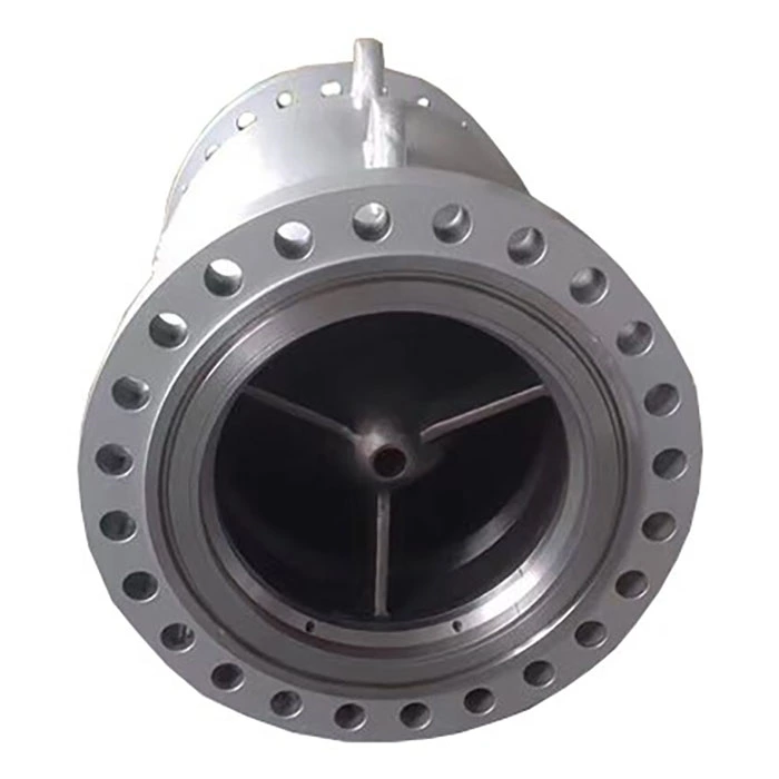 Axial check valve