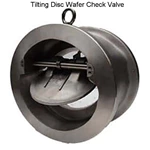 tilting disc wafer check valve