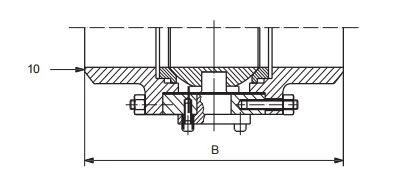 10 inch ball valve end to end dimensions (welded ends)