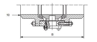 14 inch ball valve end to end dimensions (welded ends)