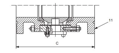28 inch ball valve face to face dimensions (flanged RTJ)