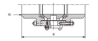 6 inch ball valve end to end dimensions (welded ends)