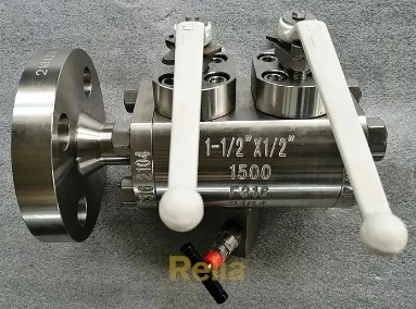 double block bleed ball valve