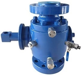 sealant injection on seat and stem for trunnion ball valve