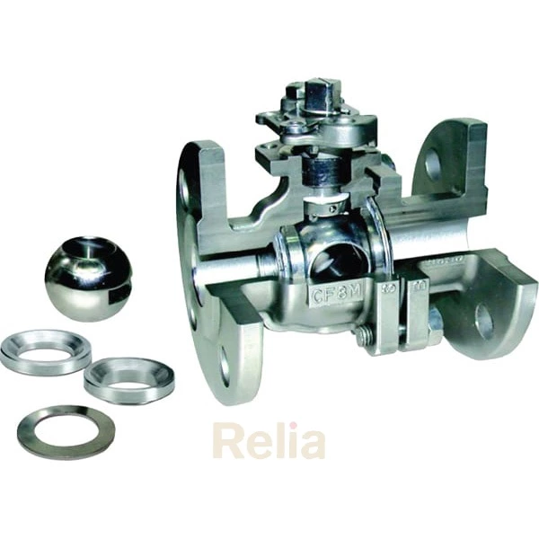 metal seated floating ball valves for high temperature