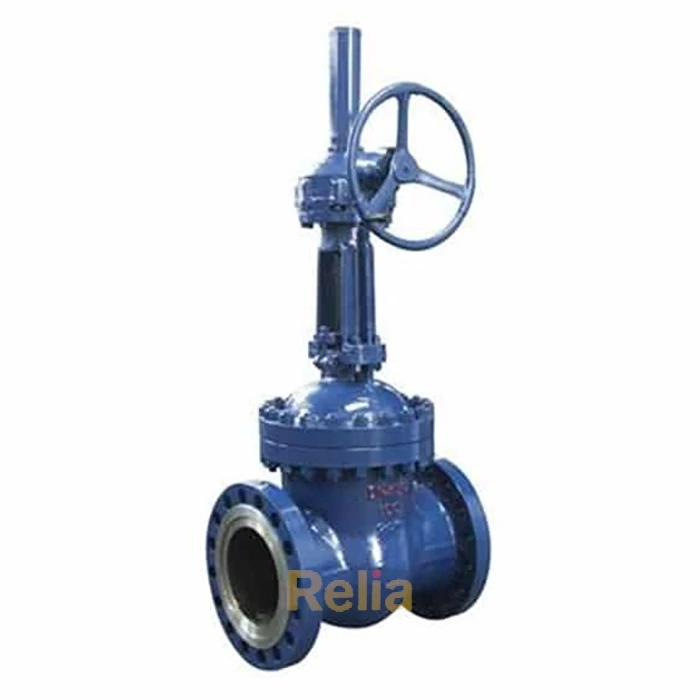 cast steel gate valve gear operated