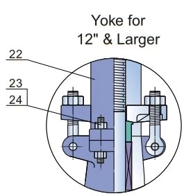 class 300 cast steel gate valves 12 inch have outside screw  & yoke