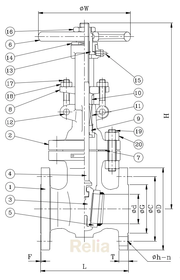 Class 150 Gate Valve