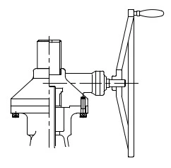 class 600 gate valve gear operated