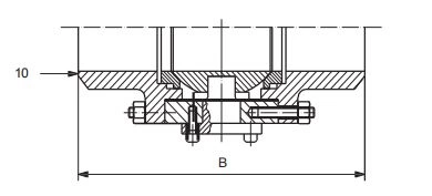 32 inch ball valve face to face dimensions (flanged RTJ)