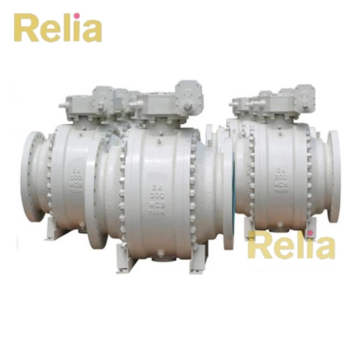 Cast Steel Trunnion Ball Valve