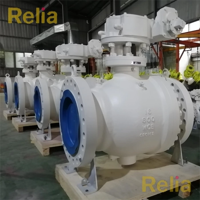 Cast Steel Trunnion Ball Valve