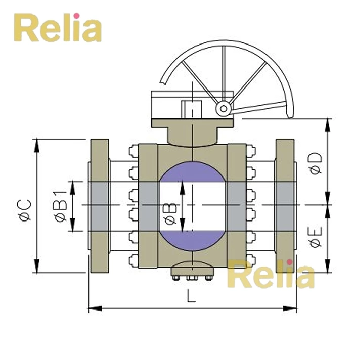 Class 150 Ball Valve
