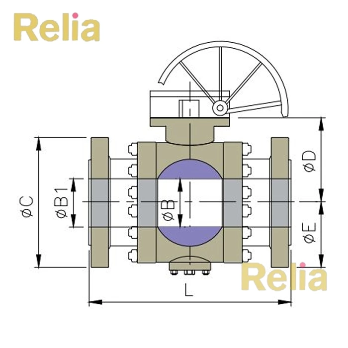Class 300 Ball Valve