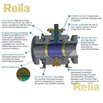 Side Entry Trunnion Mounted Ball Valve